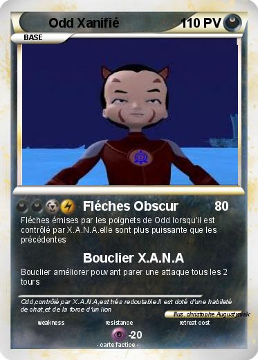 Pokemon Odd Xanifié
