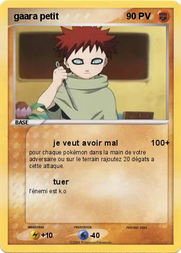 Pokemon gaara petit