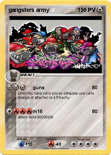 Pokemon gangsters army