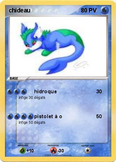 Pokemon chideau