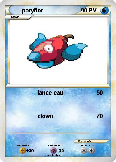 Pokemon poryflor