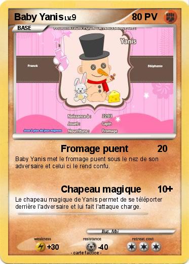 Pokemon Baby Yanis