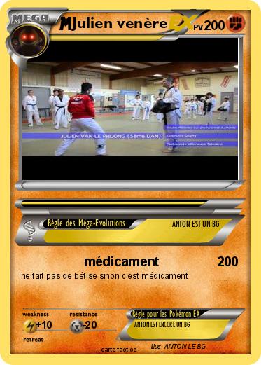 Pokemon Julien venère