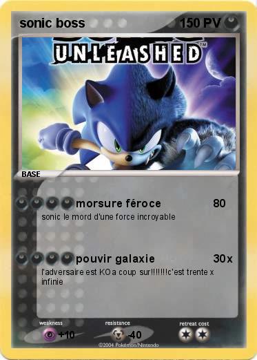 Pokemon sonic boss