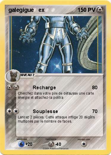 Pokemon galegigue   ex