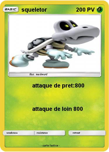 Pokemon squeletor