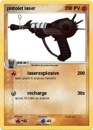 Pokemon pistolet laser