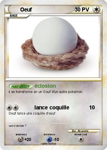 Pokemon Oeuf