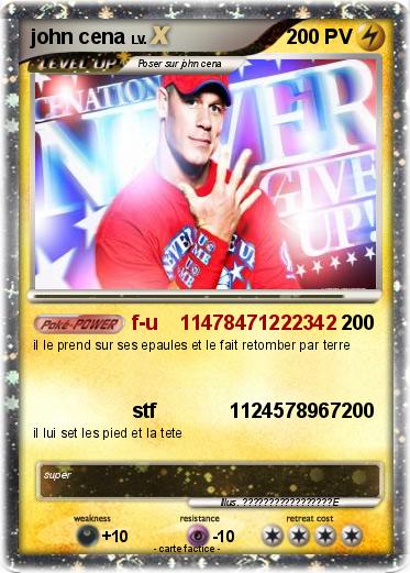 Pokemon john cena