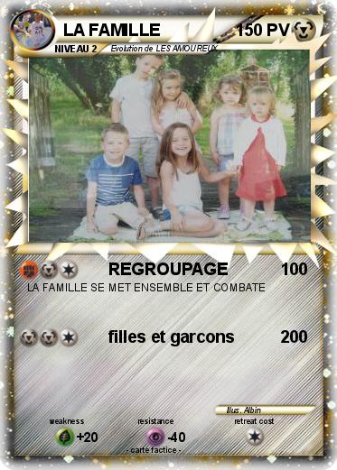 Pokemon LA FAMILLE