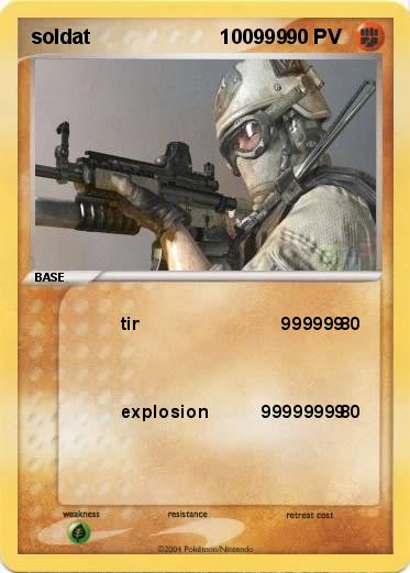 Pokemon soldat                       100999