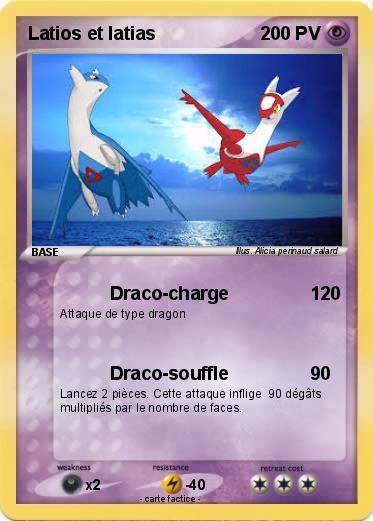 Pokemon Latios et latias