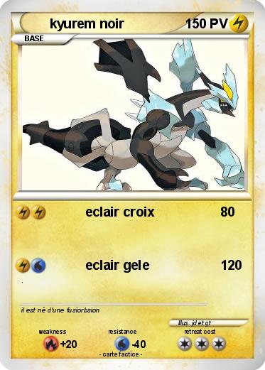 Pokemon kyurem noir