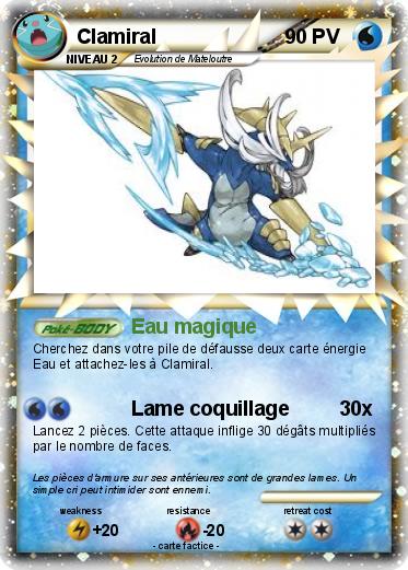 Pokemon Clamiral