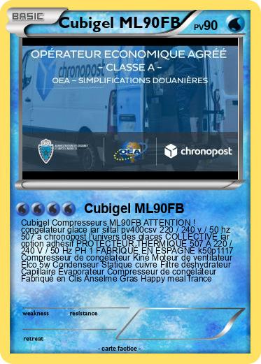 Pokemon Cubigel ML90FB