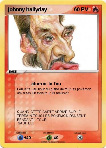 Pokemon johnny hallyday