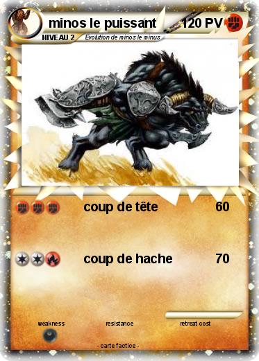 Pokemon minos le puissant