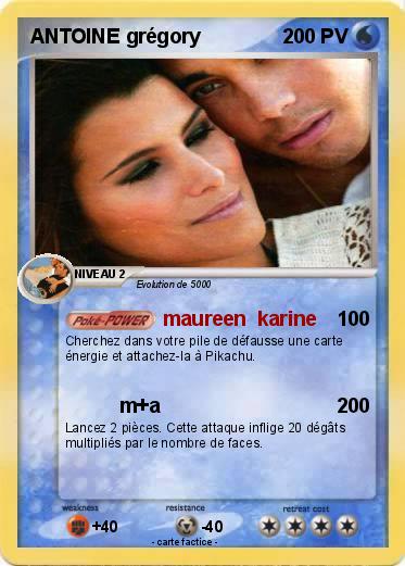 Pokemon ANTOINE grégory