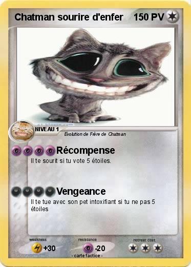 Pokemon Chatman sourire d'enfer