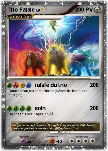 Pokemon Trio Fatale