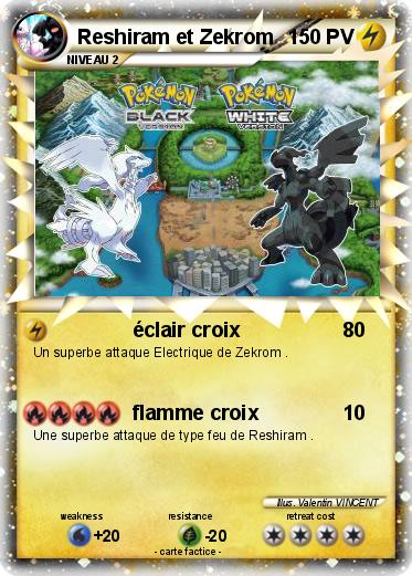 Pokemon Reshiram et Zekrom