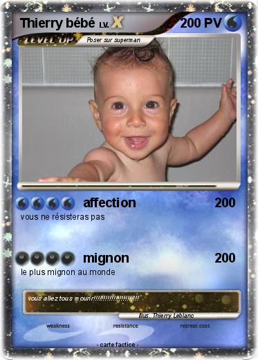 Pokemon Thierry bébé