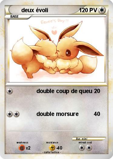 Pokemon deux évoli