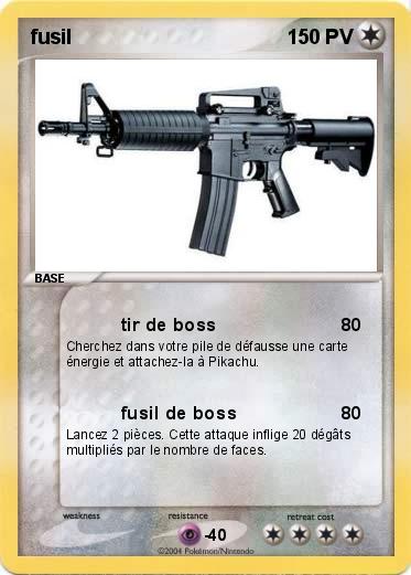Pokemon fusil