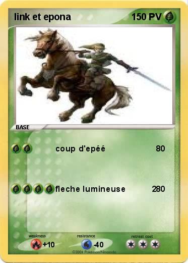 Pokemon link et epona