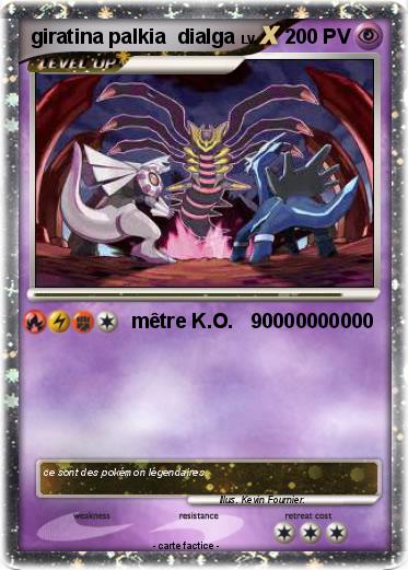 Pokemon giratina palkia  dialga