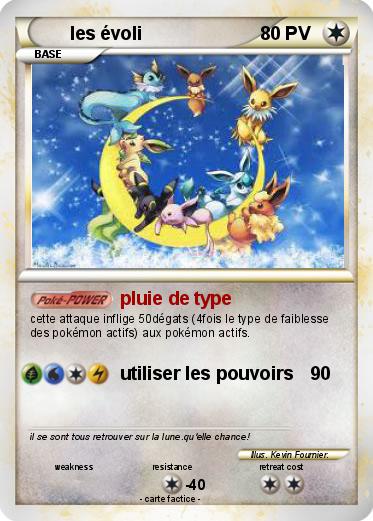 Pokemon les évoli