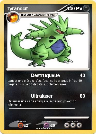 Pokemon Tyranocif