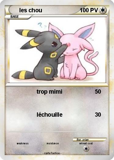 Pokemon les chou