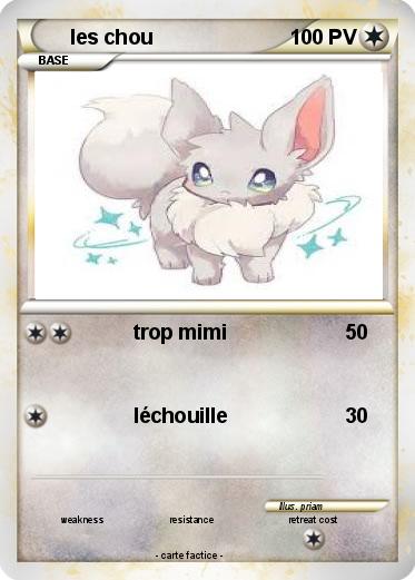 Pokemon les chou