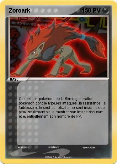 Pokemon Zoroark