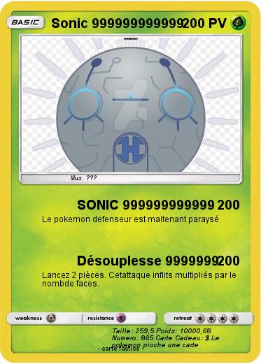 Pokemon Sonic 999999999999