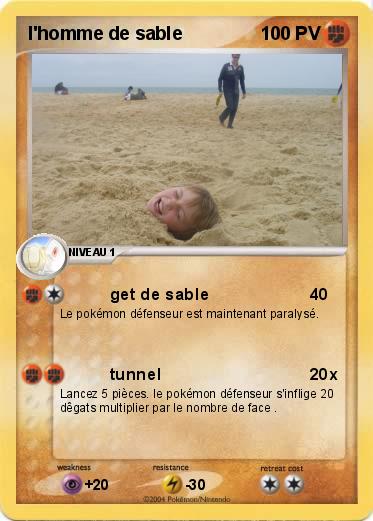 Pokemon l'homme de sable