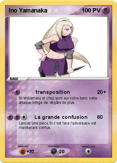 Pokemon Ino Yamanaka