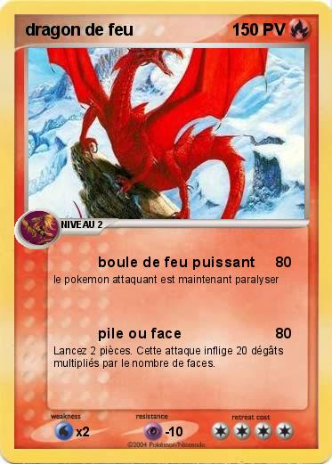 Pokemon dragon de feu