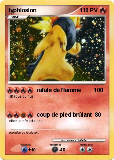 Pokemon typhlosion