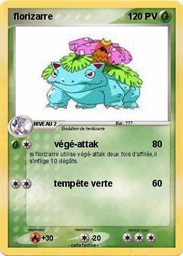 Pokemon florizarre