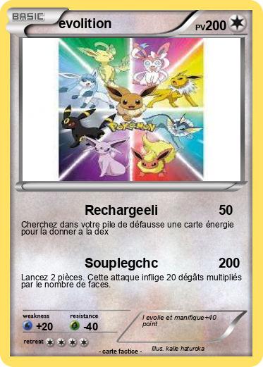 Pokemon evolition