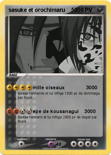 Pokemon sasuke et orochimaru    50