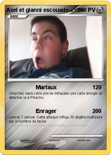 Pokemon Axel et gianni escouade