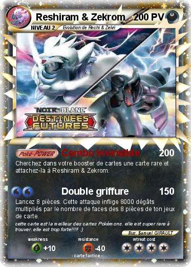 Pokemon Reshiram & Zekrom