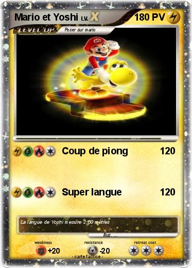 Pokemon Mario et Yoshi