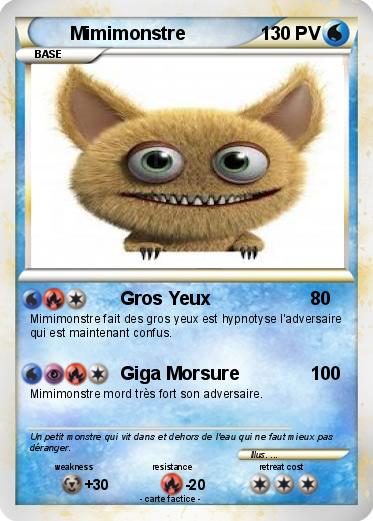 Pokemon Mimimonstre