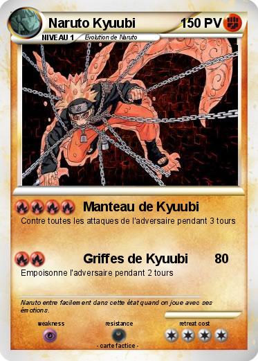 Pokemon Naruto Kyuubi