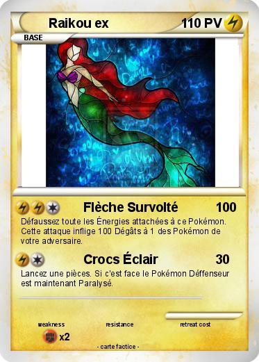 Pokemon Raikou ex