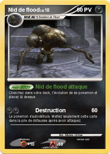 Pokemon Nid de flood